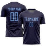 Uniform Trikot Lila Fußball Sublimation Benutzerdefinierte Blaues Licht
